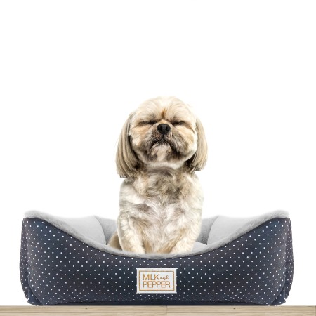 MILK & PEPPER VENDÔME Sofa - Blue sfoderabile