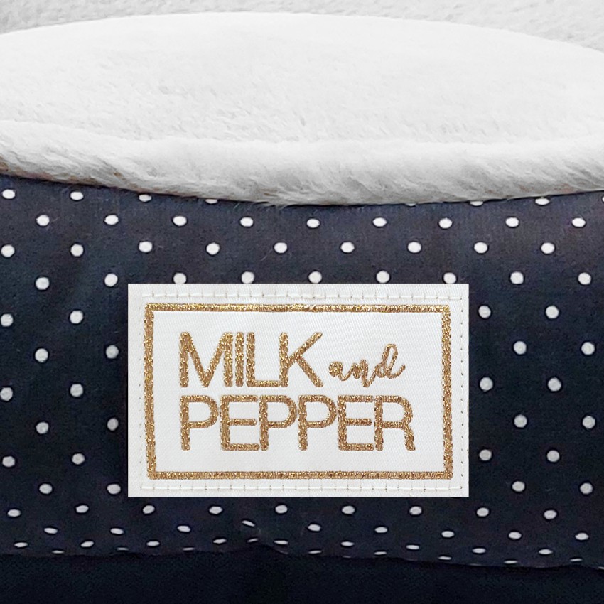 MILK & PEPPER VENDÔME Sofa - Blue sfoderabile
