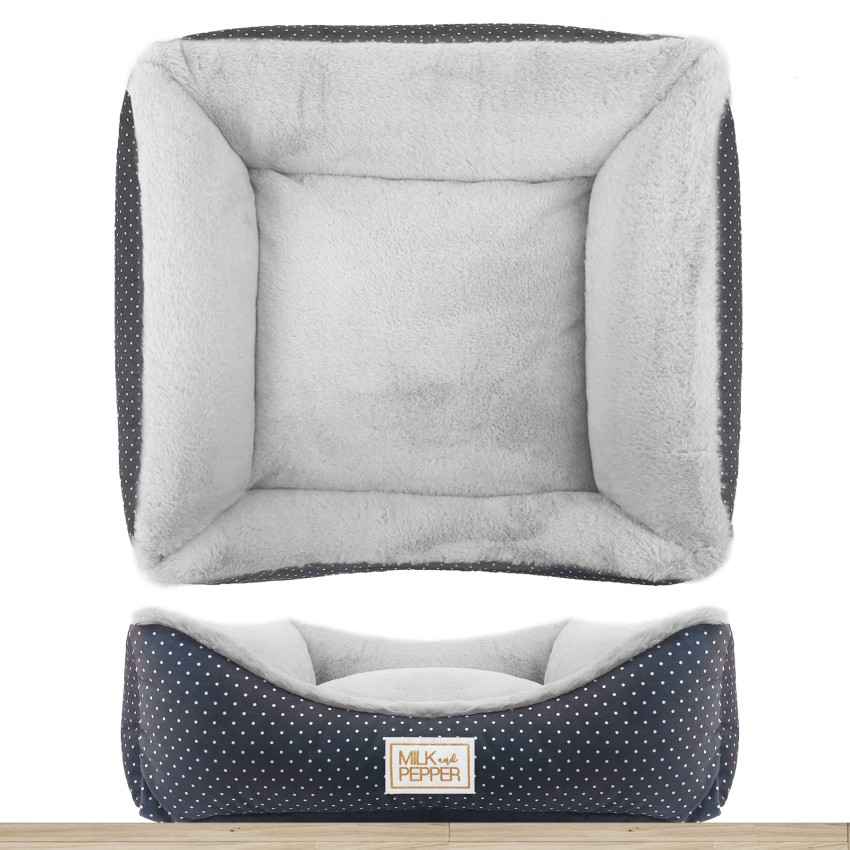 MILK & PEPPER VENDÔME Sofa - Blue sfoderabile