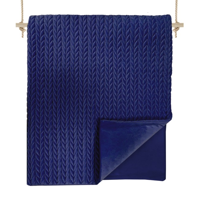 MILK & PEPPER MILAN Blanket - Blue