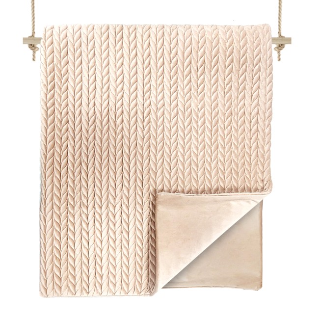 MILK & PEPPER MILAN Blanket - Pink