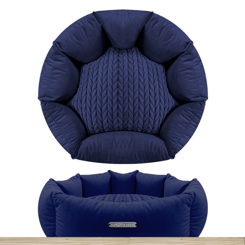 MILK & PEPPER MILAN Shell Sofa - Blue