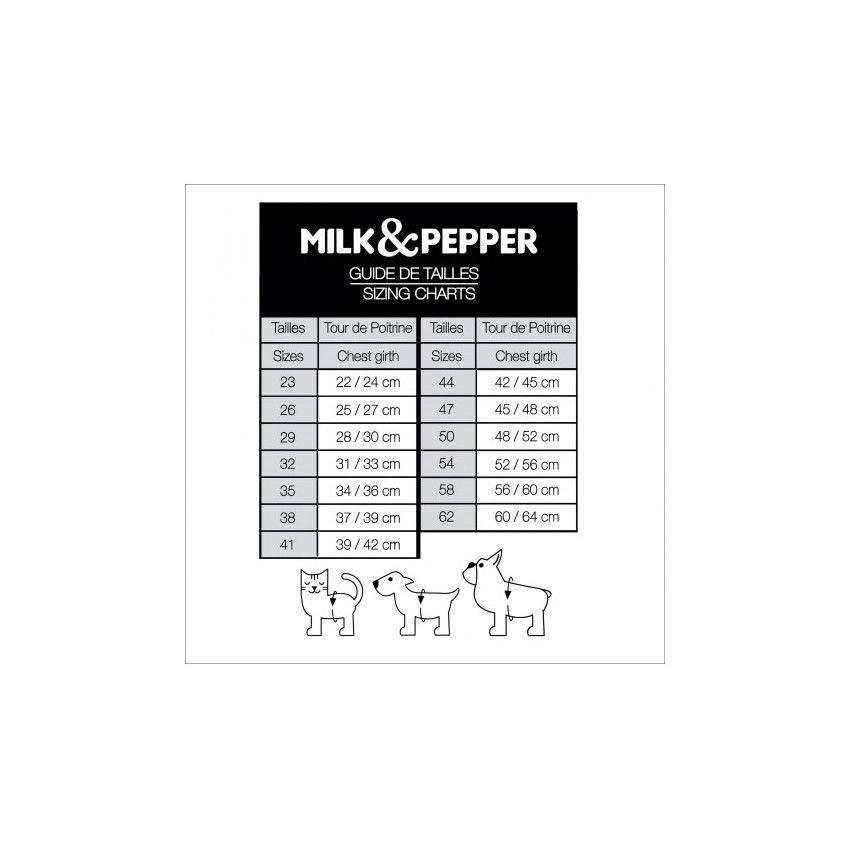 MILK & PEPPER IVAR Harness - Grey