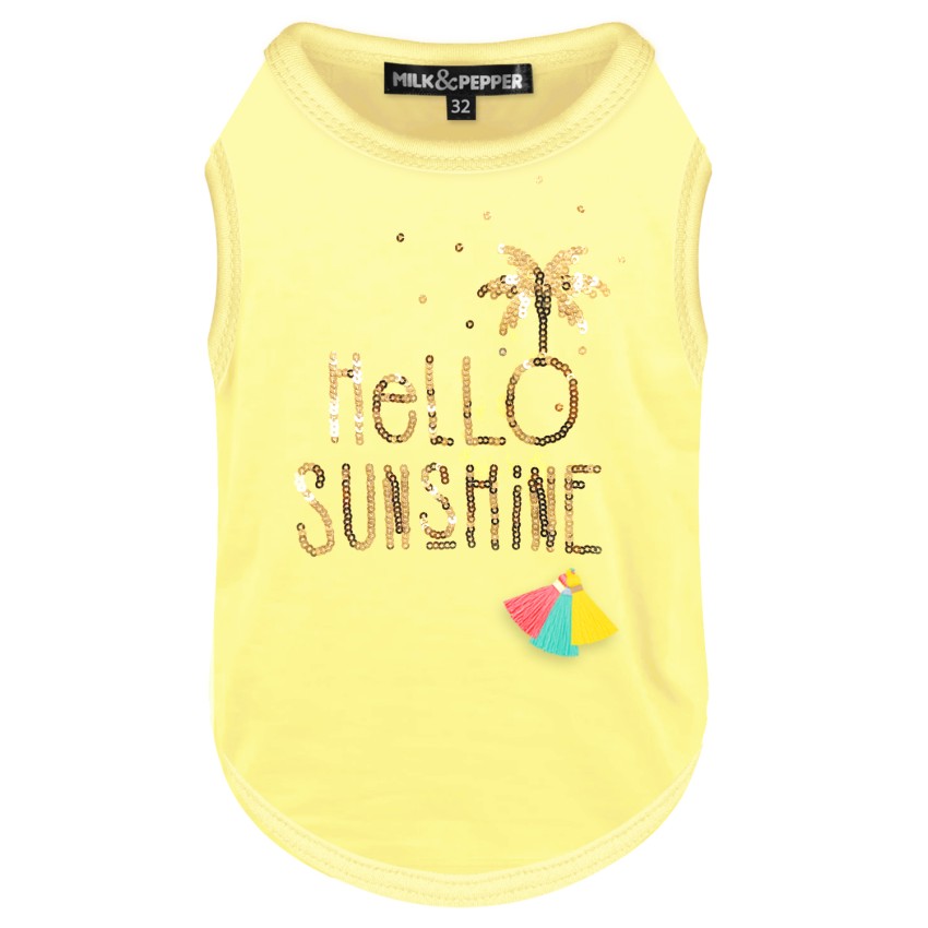 MILK & PEPPER CLARA T-Shirt - Yellow