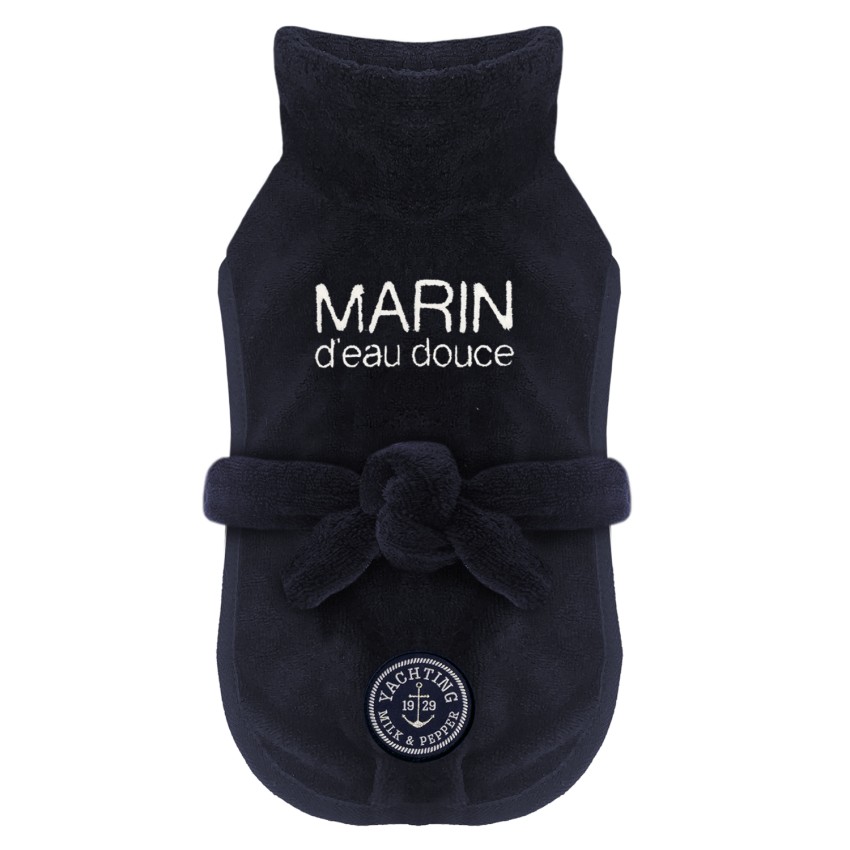 MILK & PEPPER MARTIN Bathrobe - Blue