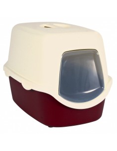 TRIXIE LETTIERA CHIUSA CASETTA IGIENICA CON PORTA PER GATTI LILLA/VIOLA 2